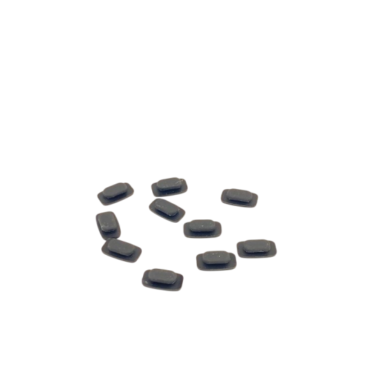 KARE GEÇME PLAKET -SİYAH