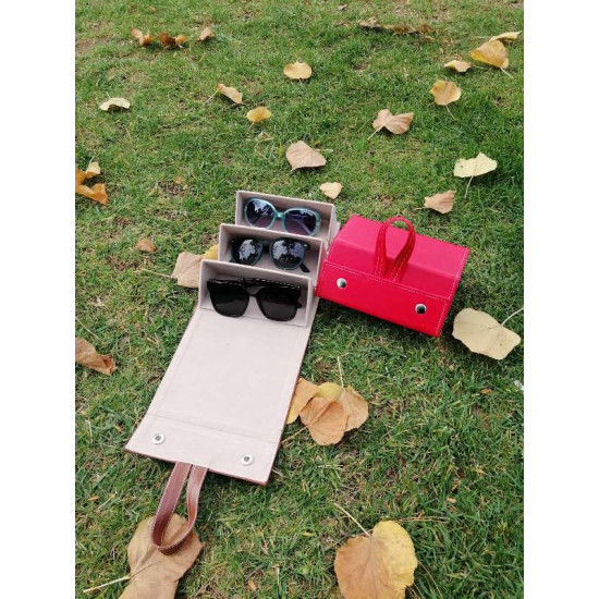 KATLANIR GÖZLÜK KUTUSU 3 LÜ