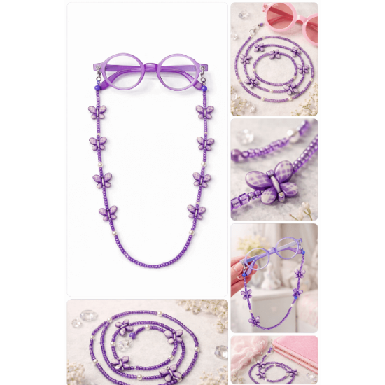 ÇOCUK GÖZLÜK ASKISI-KELEBEK