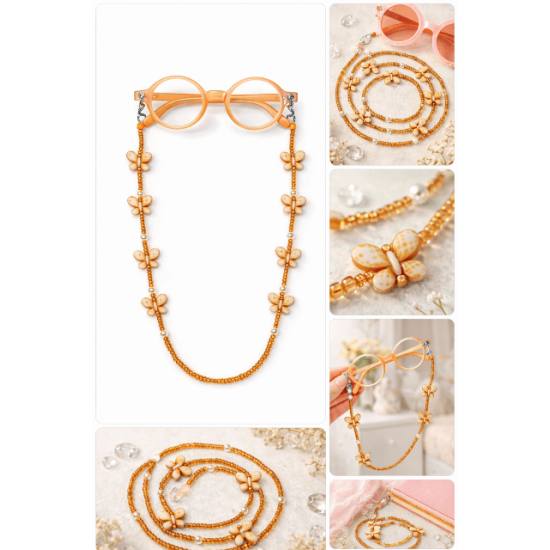 ÇOCUK GÖZLÜK ASKISI-KELEBEK